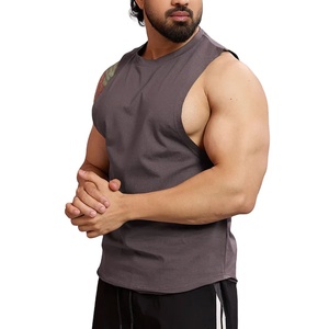 Chaleco de Compresión para Gimnasio, Estilo Urbano, Verano, Entrenamiento, Sin Mangas, Cuello Redondo, Ropa Cómoda sin Costuras, Camiseta Deportiva - Product Image 2