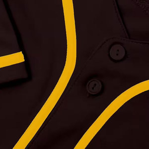 Jersey de béisbol de media manga para hombre más vendido, ropa deportiva transpirable para béisbol y softbol, camiseta de béisbol Popular - Product Image 5