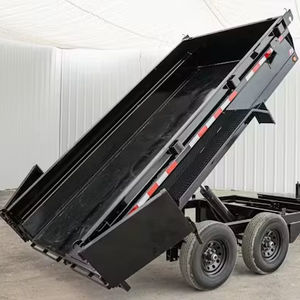 รถพ่วงกึ่งพ่วงสำหรับงานเกษตร ยี่ห้อคุณภาพสูง 4 ล้อ รับน้ำหนัก 100-1000 กก. ขนาด 7X14 สำหรับบรรทุกสินค้าหนัก - Product Image 4