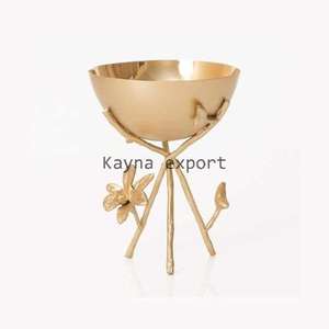 Quemador Bakhoor moderno decorativo de estilo hogareño, diseño de hoja de Metal, quemador de incienso artesanal para fragancia casera - Product Image 4