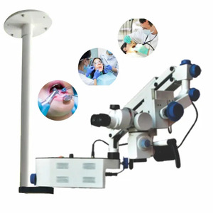 Kính hiển vi phẫu thuật nha khoa với máy ảnh <span class=keywords><strong>CCD</strong></span> kỹ thuật số và giá đỡ Trần... - Product Image 3
