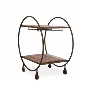 Modern Design <b>Wooden</b> and Metal Serving <b>Trolley</b> for Home Hotel Office at Competitive Price for Living Room & <b>Kitchen</b> - Product Image 4