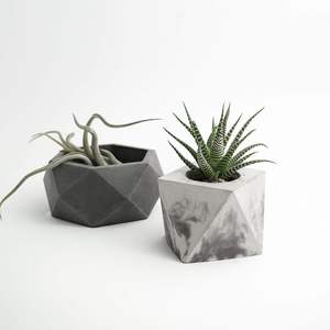 Fabricant fiable, pot à plantes minimaliste en marbre, étagère de salon intérieure, décoration d'intérieur, support pour plantes succulentes en pierre, style simple et calme - Product Image 4