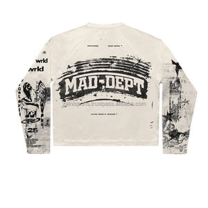 Chándal deportivo de calidad superior para correr, cuello de cuello, gimnasio, Fitness, entrenamiento, chándal 100% algodón de talla grande, chándal transpirable - Product Image 5