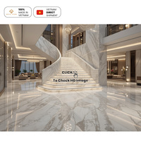 Panneau de quartz fin NV939, imitation marbre Statuario, dalle de quartz à veinage large, quartz artificiel grand format pour intérieur