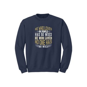 Sweat-shirt en mélange de coton avec des thèmes de bouddha imprimés Style décontracté 12 options de couleur 260-280 Placement de conception personnalisable GSM lourd - Product Image 2