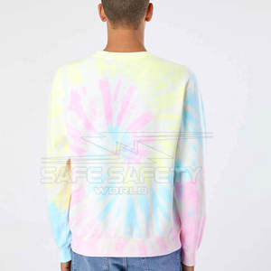 Men's Best Quality Cotton Blended Tie-Dye Sweatshirt Loose Casual Wear for Adults <b>Winter</b> Season Made Hoodies Sweatshirts - Product Image 5