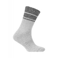 Chaussettes unisexes décontractées en coton naturel anti-allergique, respirantes, à double couche tissée, anti-ampoules, de haute qualité, turques, GRIS FONCÉ