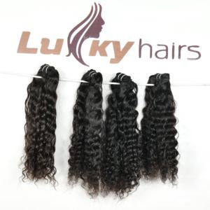 Extensiones de cabello Remy alineadas con cutícula de templo indio Virgen sin procesar Natural 100%, estilos de onda profunda de onda de agua, cabello humano - Product Image 5