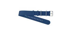 Correa Deportiva Elástica de Silicona Unisex de 20-22 mm, Color Azul Zul, Profesional, Suave, Ligera, Impermeable, Transpirable y Duradera para Reloj Inteligente de Acero Inoxidable - Product Image 4