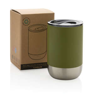 Tazza promozionale ecologica in acciaio inossidabile riciclato RCS 360ml - Product Image 6