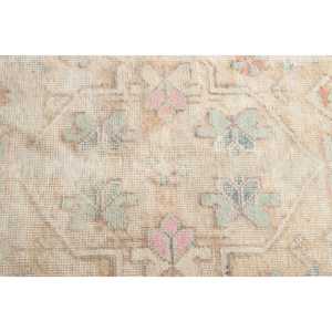 Turkish 4x8.2 ft Rug, Vintage Rug, <b>Red</b> Ombr Rug <b>Wool</b> - Product Image 5