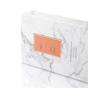 Masque en feuille de collagène MGDD, collagène à faible poids moléculaire qui repulpe la peau de l'intérieur, best-seller en Corée (25ml*10) - Product Image 1