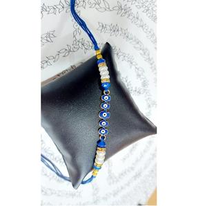 Nuevo diseño tradicional indio cultural hecho a mano pulsera accesorios Rakhi para Raksha Bandhan Festival en fabricación al por mayor - Product Image 1