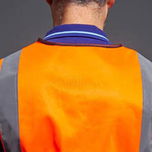 Chaleco de Seguridad Personalizado con Logotipo, Transpirable, 100% Poliéster, Ligero, de Alta Calidad, Servicio OEM al por Mayor, MOQ Bajo - Product Image 6