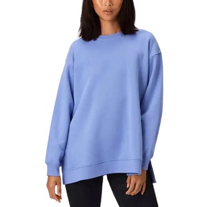 Sweat-shirts oversize tendance pour femmes, sweats à capuche en polaire, pulls à col rond, sweat-shirts en coton pour femmes 2026 - Product Image 1