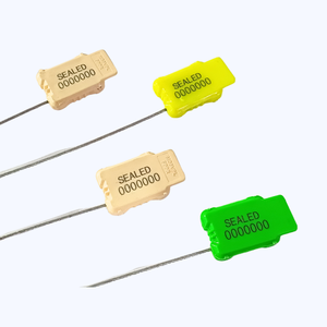 Cable de seguridad para contenedor de envío de camión, Cable de alambre recubierto de plástico con sello seguro para envío - Product Image 4