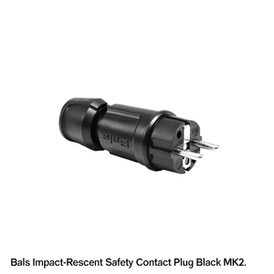 ปลั๊กต่อสายไฟแบบกันกระแทก Bals สีดำ รุ่น MK2 - Product Image 3