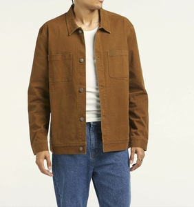 Vestes de travail en coton unisexe sur mesure pour veste d'hiver pour homme vestes de rue unisexe Vintage délavé épais homme - Product Image 3