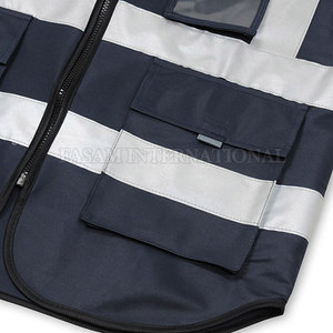 เสื้อกั๊กนิรภัยขายตรงจากโรงงาน เสื้อกั๊กนิรภัยน้ำหนักเบาผลิตจากโพลีเอสเตอร์ บริการ OEM เสื้อกั๊กนิรภัย - Product Image 5