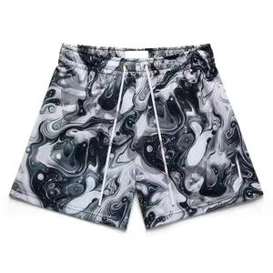 Pantalones cortos de verano con estampado de sublimación de diseño personalizado para mujer - Product Image 5