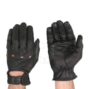 Gants de conduite à coupe basse en cuir souple de qualité supérieure pour hommes, compatibles avec l'écran tactile, pour une utilisation en extérieur à la mode - Product Image 4