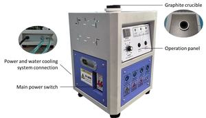 Horno de Fusión por Inducción de Metal de Oro y Plata Mini de 1KG 2KG a Precio Económico - Product Image 4