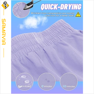 Pantalones cortos para mujer, pantalones cortos para correr de secado rápido para mujer, pantalones cortos ligeros transpirables para mujer para entrenamiento, listos para enviar - Product Image 4