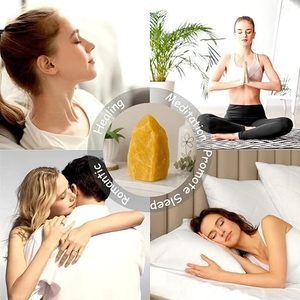 Cuarzo amarillo sin pulir de piedras preciosas en bruto de citrino de grado premium para colectores de cristal y caída lapidaria - Product Image 6