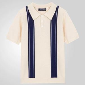 Polos de manga corta con logotipo personalizado al por mayor, camisetas polo de poliéster y algodón de alta calidad para hombre 2025 - Product Image 6