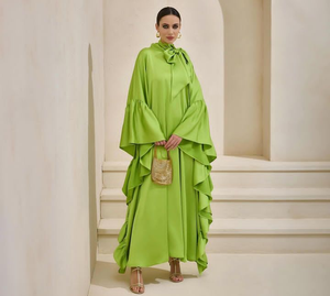 Ropa islámica Abaya Palestina Keffiyeh diseños EE. UU. Venta caliente Abaya mejor precio al por mayor recién llegados - Product Image 6