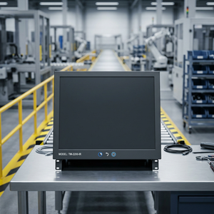 Monitor Táctil de Rack de Alta Calidad y Durabilidad, Monitor de Rack OEM con Soportes de Montaje en Rack - Product Image 1