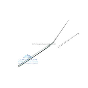 Crochet chirurgical al en acier inoxydable, MCGEE coudé pour plaque à pied, Micro oreilles, 15.5cm, 0.5mm, haute qualité, livraison gratuite - Product Image 5