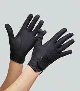Gants d'équitation d'été haut de gamme en cuir professionnel ultra respirants et légers, vente en gros, logo personnalisé, gants pour chevaux OEM - Product Image 1