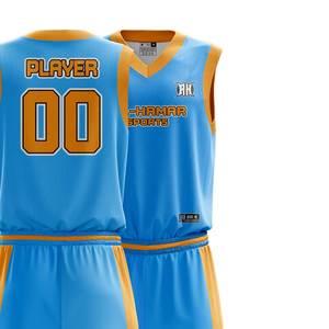 Uniforme de baloncesto personalizado más vendido, camisetas de poliéster transpirable, ropa deportiva impresa, camisetas de baloncesto para jóvenes y adultos, conjunto corto - Product Image 2