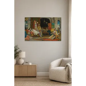 Fida Gimenez Martin Scène de harems dans une salle de palais Impression sur toile - Product Image 5
