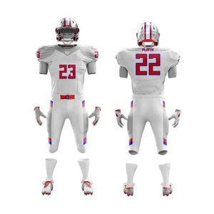 Nouveauté, tissu en maille 100% polyester de qualité supérieure, jersey léger extensible, pantalon à séchage rapide, uniformes de football américain - Product Image 2