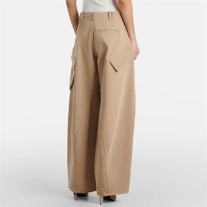 Top Trending Summer Venta caliente Pantalones 100% Algodón orgánico Cargo Pantalones Mujeres Multi-Pocket Premium Quality Casual Jogger - Product Image 2