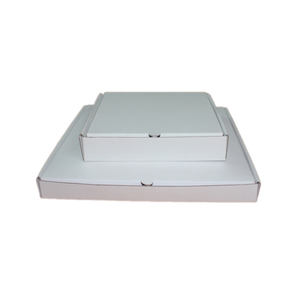 Boîte à pizza en carton ondulé imprimé recyclable personnalisée en gros écologique, parfaite pour les commandes à emporter - Product Image 1