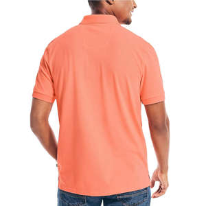 Polos personalizados para hombre 100% algodón transpirable manga corta a medida logotipo bordado Diseño personalizado proveedor OEM - Product Image 2