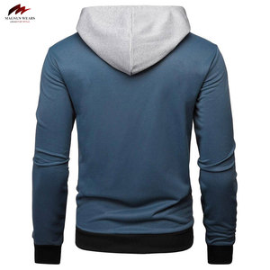 Nouvel arrivage de sweats à capuche en coton mélangé pour hommes basiques d'hiver sweats personnalisés vente Pakistan techniques teintées ajustables - Product Image 2