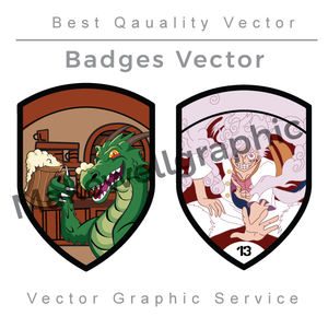 Services de numérisation de broderie personnalisables pour les badges en tissu et l'emballage de textiles Design graphique vectoriel personnalisé - Product Image 1