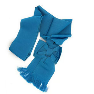 Ceintures et ceintures de cérémonie OEM Vente en gros Ceinture d'uniforme Ceinture de taille de couleur personnalisée avec glands faits à la main - Product Image 6