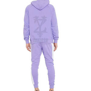 Conjuntos Deportivos Personalizados para Hombre 2023, Chándal de Alta Calidad 100% Algodón, Transpirable, con Forro de Felpa, Informal para Invierno, Tallas Grandes - Product Image 3