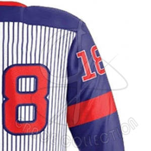 ชุดฮ็อกกี้น้ำแข็งโพลีเอสเตอร์ชื่อทีมชุด100% ฮ็อกกี้โพลีเอสเตอร์ออกแบบได้ตามต้องการสำหรับโลโก้ - Product Image 6