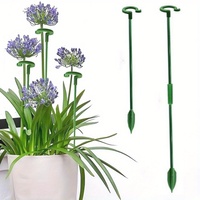Piquets de Soutien pour Plantes DIY à Longueur Combinable, Extensibles, à Clipser, Pointus, pour Orchidées en Pot, Tomates et Légumes de Jardin