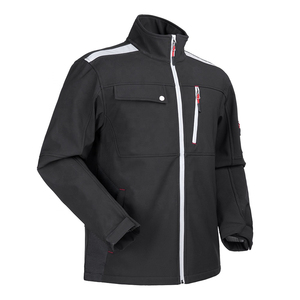 2025 veste Softshell personnalisée de haute qualité pour hommes Style décontracté imperméable avec fermeture à glissière pour l'hiver - Product Image 3