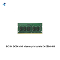 Modul Memori SODIMM DDR4 ECC Unbuffered 4GB D4ES04-4G Grosir untuk Server Penyimpanan NAS Enterprise 3200MHz 260Pin Peningkatan RAM