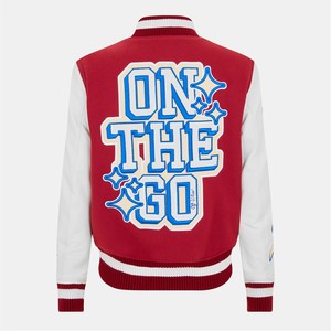 แจ็กเก็ตเบสบอลสำหรับผู้ชายแจ็กเก็ตทิ้งระเบิดมีป้ายกำมะหยี่ออกแบบได้ตามต้องการ - Product Image 6