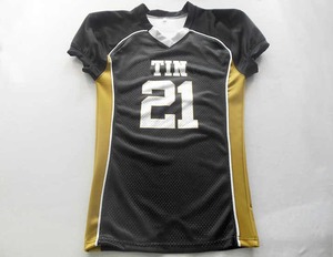 OEM Service High Quality Custom Made 100% <b>Polyester</b> American Football Digital Print Breathable Anti-Bacterial Wholesale Plus - Product Image 6